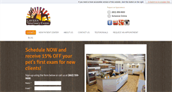 Desktop Screenshot of laveenvetcenter.com